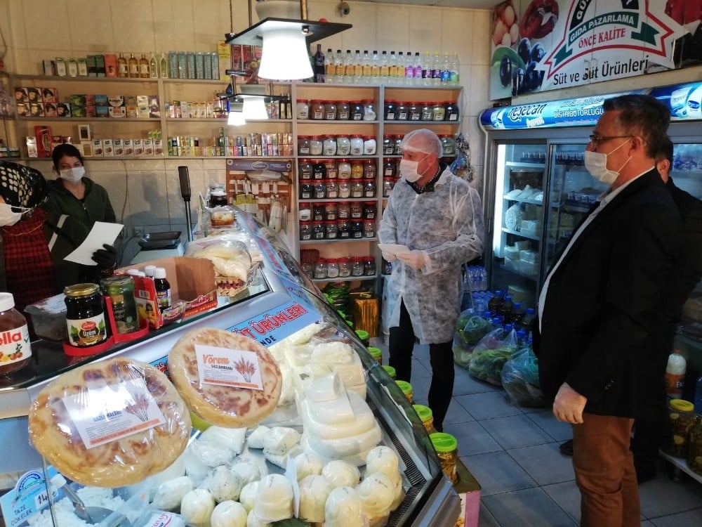 İlçe Tarım Müdüründen Pazar Denetimi 