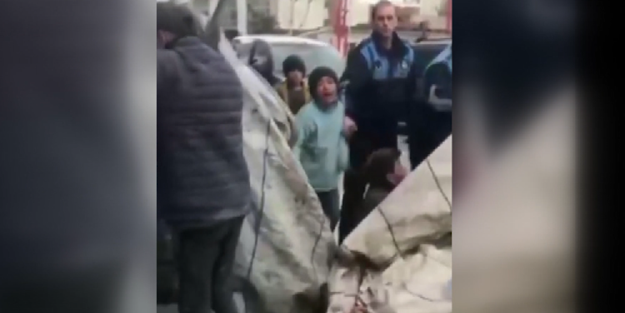 CHP'li belediye kağıt toplayıcı çocukları hüngür hüngür ağlattı!