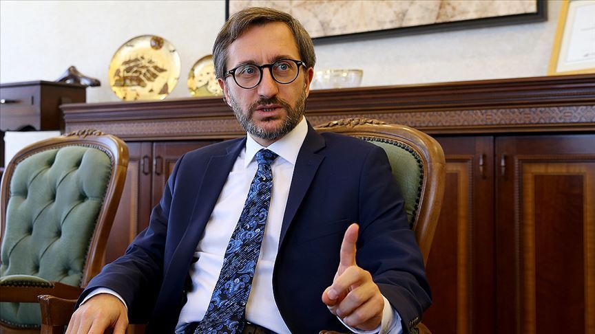 İletişim Başkanı Fahrettin Altun: Türkiye terörle mücadele etmede kararlıdır