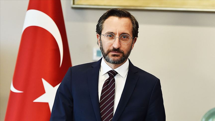 İletişim Başkanı Fahrettin Altun'dan Yunanistan'a Yunanca mesaj