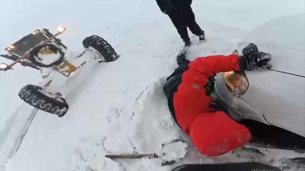 Ilgar Dağı'nda beyaz esaret! AFAD ekipleri canla başla müdahale etti!