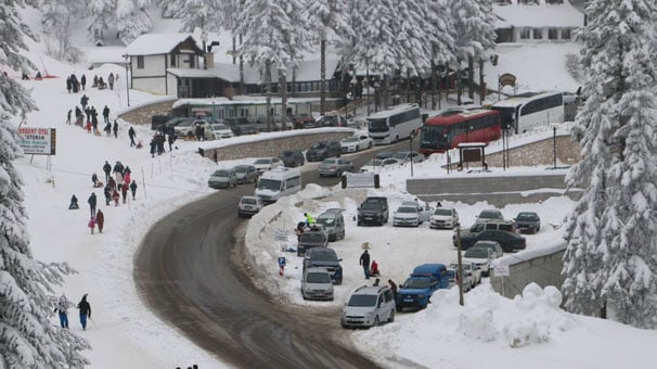 Ilgaz Dağı doldu taştı!