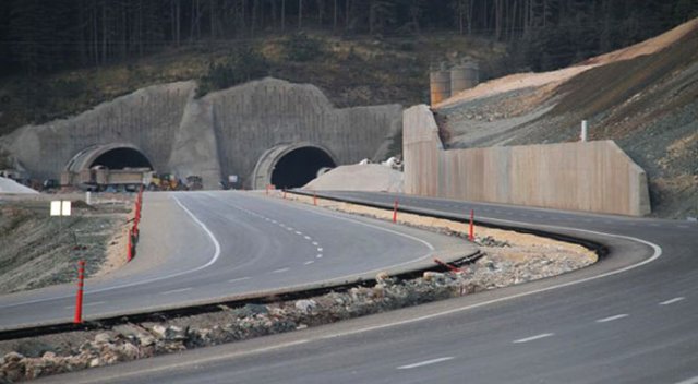 Ilgaz Tüneli 26 Aralık'ta hizmete giriyor