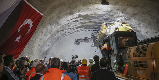 Ilgaz Tüneli'nde ışık göründü