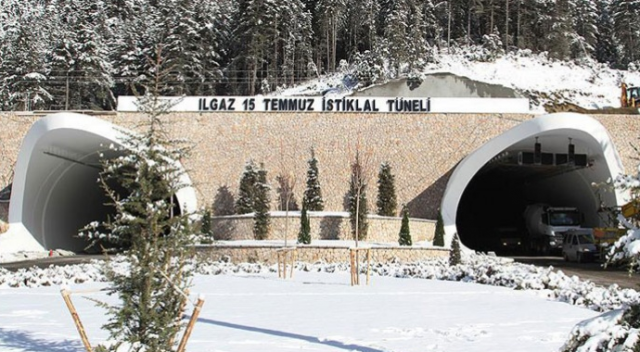 Ilgaz Tüneli’nden 1,2 milyon geçiş