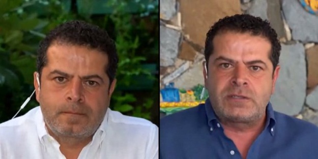 İlginç görüntüler! Cüneyt Özdemir kendi kendini konuk etti