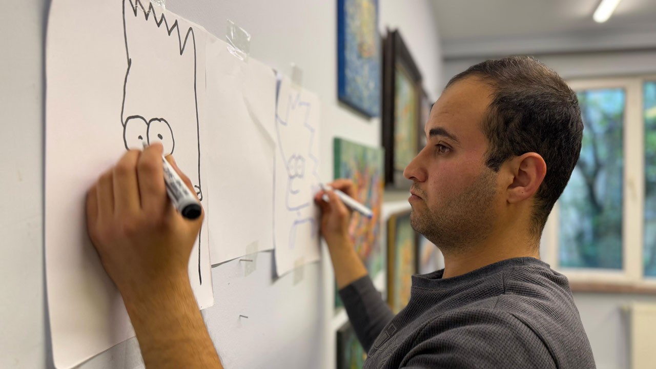 İlginç yeteneğiyle görenleri şaşırtıyor!