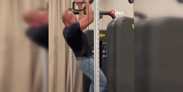 İlham Aliyev, doğum gününü barfiks çekerek kutladı! Sosyal medya yıkıldı