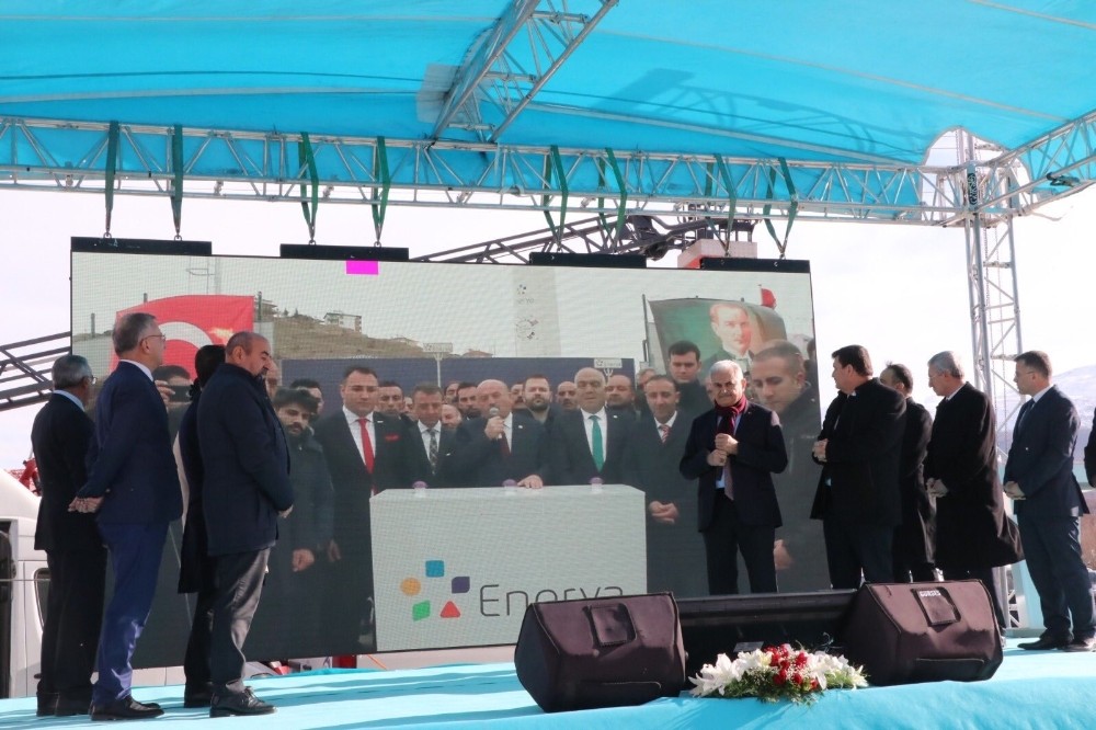 İliç’te gaz yakma töreni gerçekleştirildi 