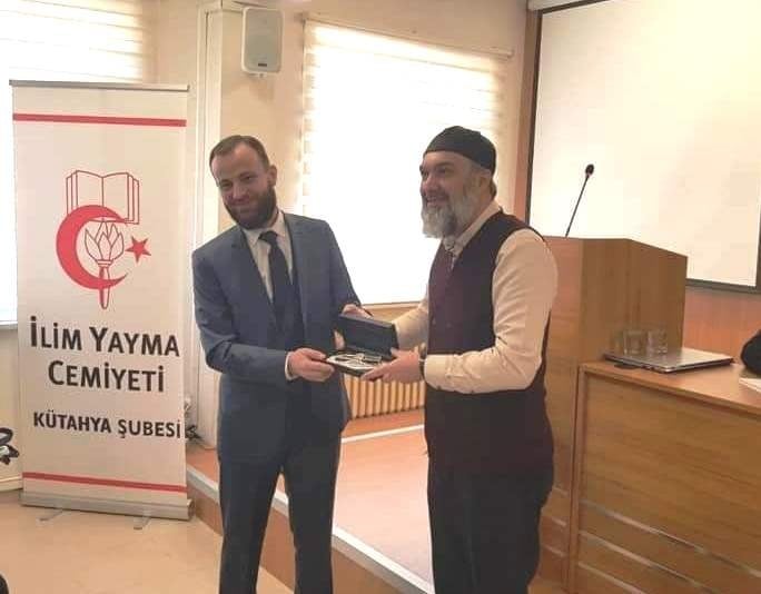 İlim Yayma Cemiyeti Kütahya Şubesi’nin yeni başkanı İsmail Çağlar Bayırcı 