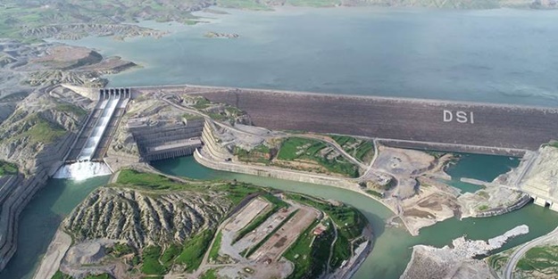 Ilısu Barajı ve Hidroelektrik Santrali'nde 6 türbinden ilki bugün devreye alınıyor