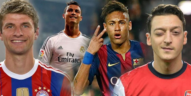 İlk 100 açıklandı, Ronaldo şaşırttı