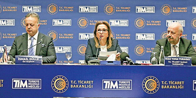 İlk çeyrek ihracatı 44 milyar doları aştı