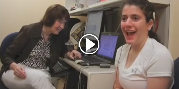 İlk kez duyan kızın tepkisi!