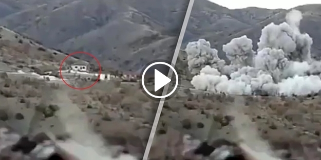 İlk kez yayınlandı: Bordo bereliler lazerle işaretledi F-16 böyle vurdu!