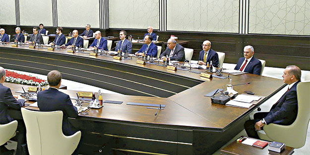 İlk toplantı Beştepe’de