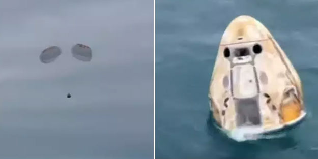 İlk Türk astronot Alper Gezeravcı Dünya'ya döndü