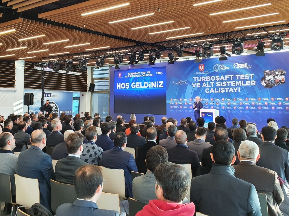 İlk yerli ve millî helikopter motoru TS1400 için çalıştay 