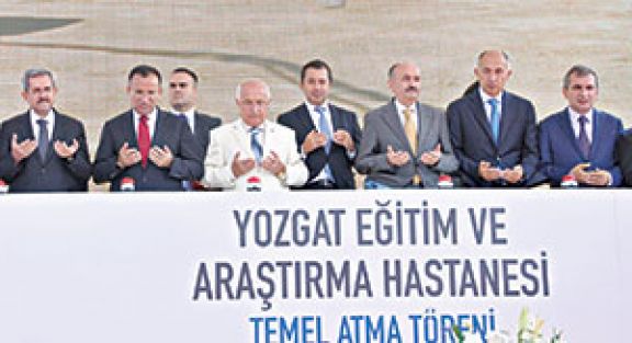 İlk şehir hastanesinin temeli atıldı