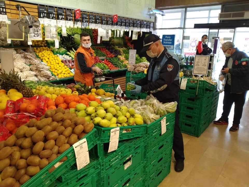 İlkadım’da etiket denetimi 