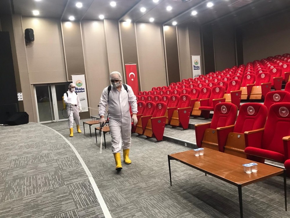 İlkadım’da ‘korona virüsü’ tedbirleri 