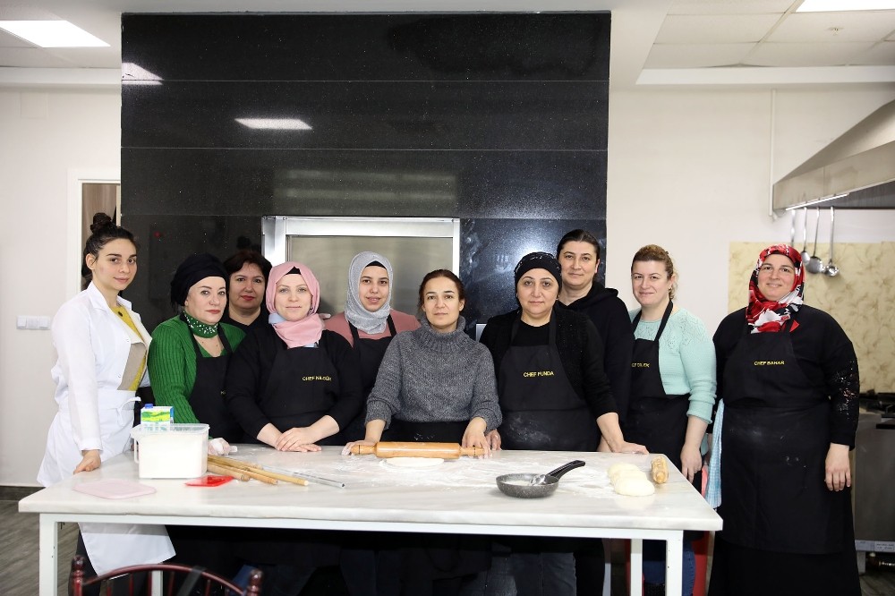 İlkadım’dan kadınları meslek sahibi yapan kurs 
