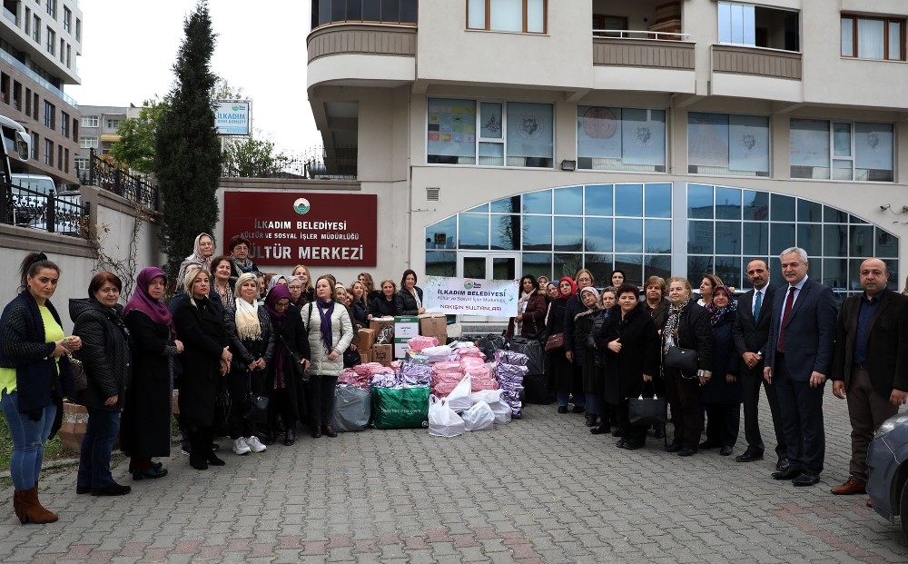 İlkadımlı kadınlardan örnek kampanya 