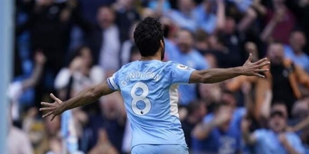 İlkay Gündoğan Manchester City'yi şampiyonluğa taşıdı!
