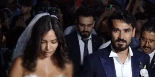 İlkay Gündoğan'ın Türkiye'deki düğününde yabancı gelinden büyük ayıp