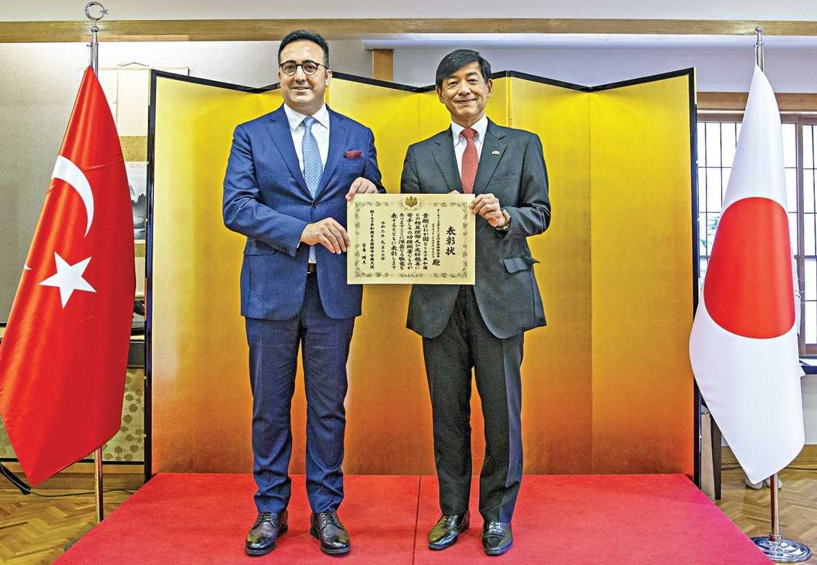 İlker Aycı, ‘Japonya Büyükelçilik Ödülü’ aldı
