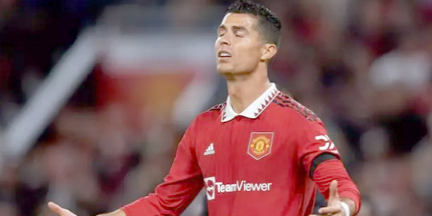 İlkleri yaşayan Ronaldo’ya bir şok daha!