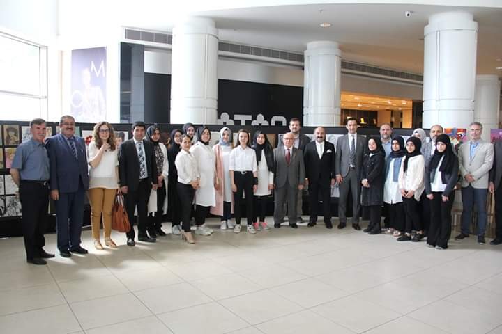 İmam hatip lisesi öğrencilerinin yıl sonu sergisi 