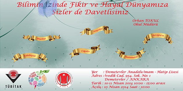 İmam-Hatip’te TÜBİTAK Bilim Fuarı