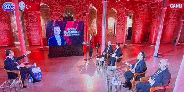 İmamoğlu başkanlık forsuyla karşısına dizdiği gazetecilere ayar çekti!