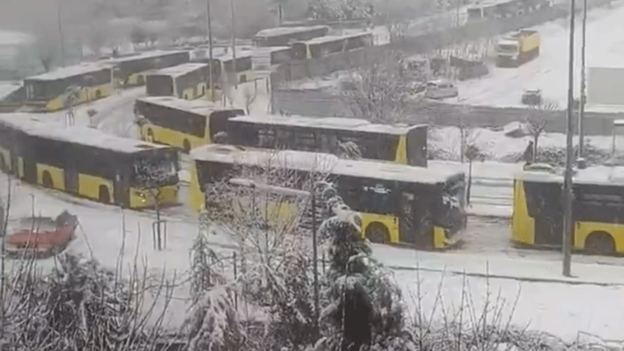İmamoğlu batırdı, İBB sıvadı! Başakşehir'de 18 otobüs yolda kaldı