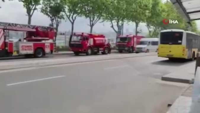 İmamoğlu geldiğinden beri bu hep oluyor! İstanbul'da tramvayda korkutan yangın