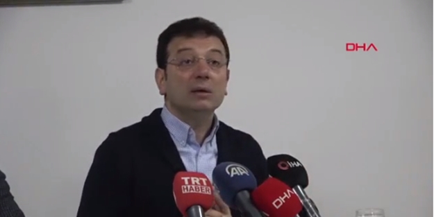 İmamoğlu, gelen tepkiler üzerine kameralar karşısına geçti