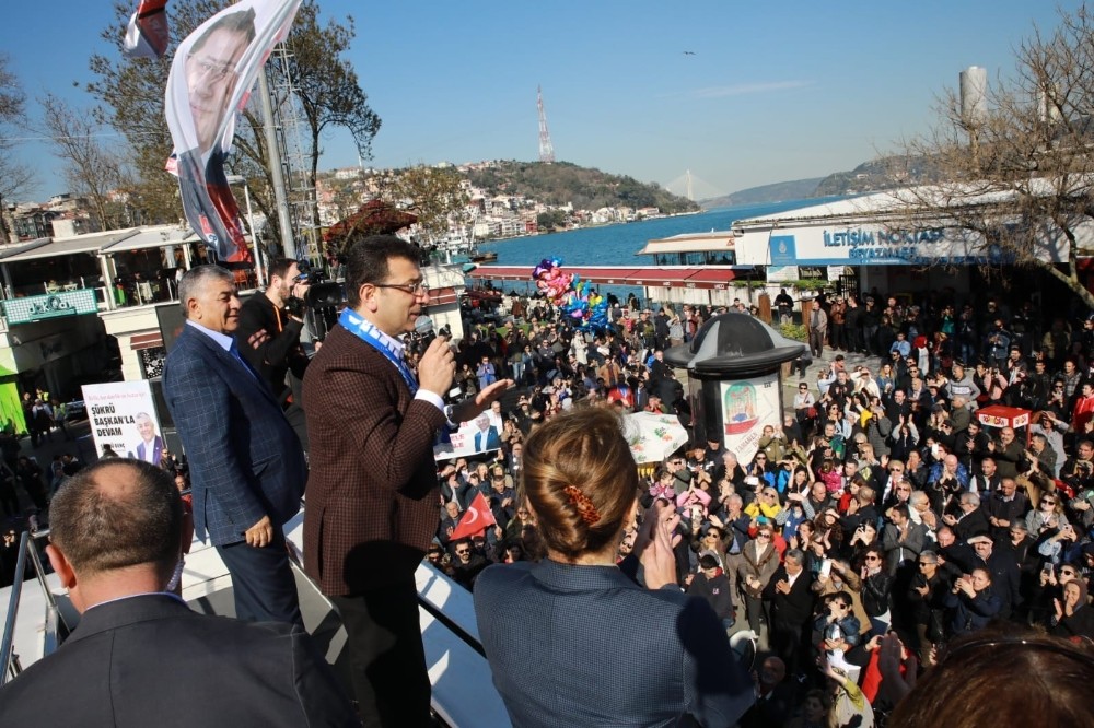 İmamoğlu: “Kötü söz konuşanlar kendilerine çeki düzen verecek, vermezlerse 2023’te millet gönderir” 