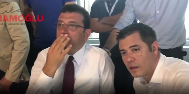 İmamoğlu, Yıldırım'ın açıklamasını böyle dinledi
