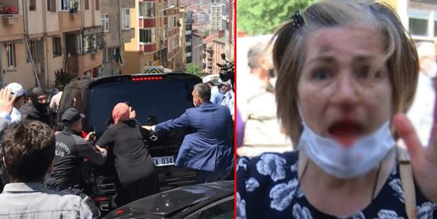 İmamoğlu'na Eyüpsultan'da protesto!