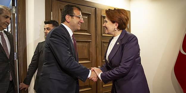 İmamoğlu’ndan Akşener ziyareti