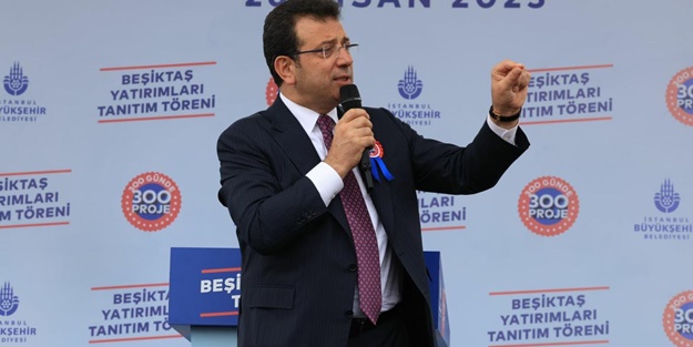 İmamoğlu'ndan bir skandal daha! Terörist Selahattin Demirtaş'a böyle selam çaktı