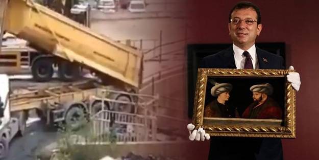 İmamoğlu'ndan görülmemiş ikiyüzlülük! Metroya yok tabloya ve yandaşa var