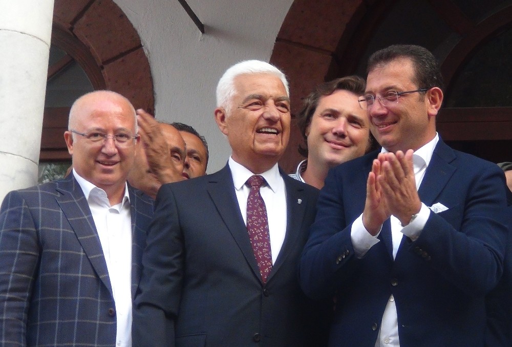 İmamoğlu’ndan Muğla Büyükşehir Belediye Başkanı Gürün’e ziyaret 
