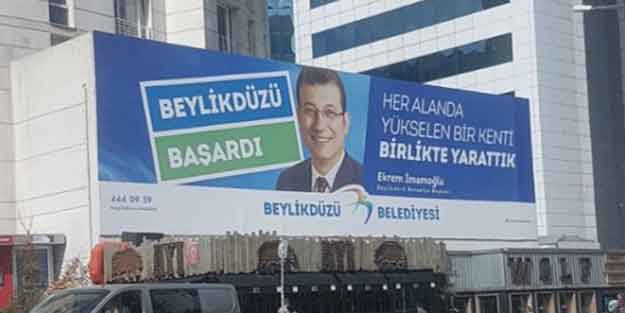 İmamoğlu'nun o afişleri büyük tepki topladı