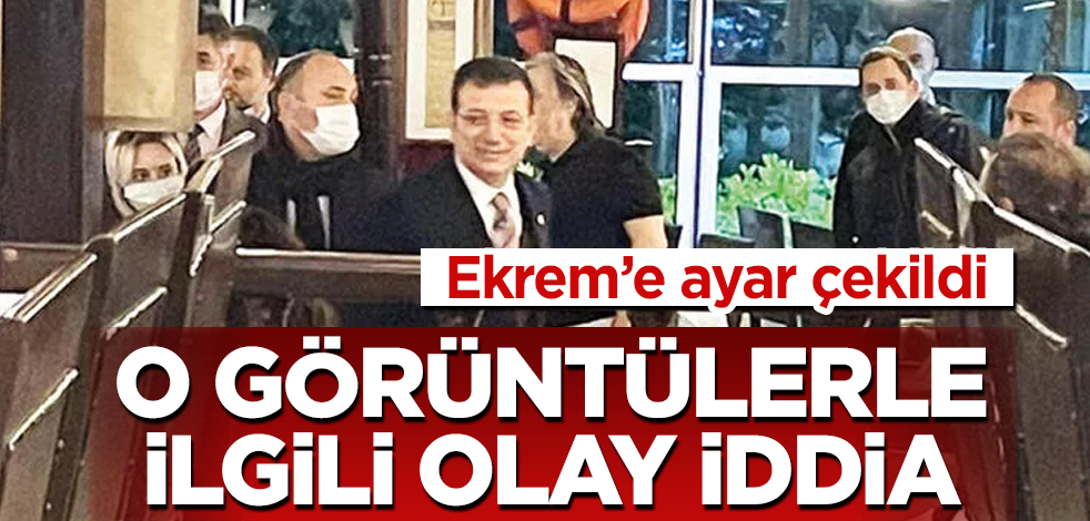 İmamoğlu'nun o görüntüleriyle ilgili bomba iddia
