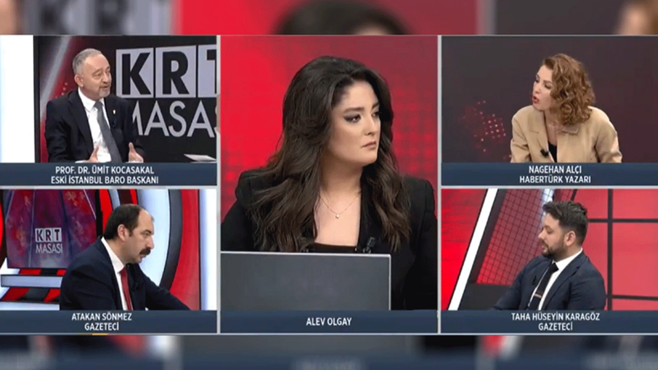 İmamoğlu'nun seçim otobüsüne binen Nagehan Alçı'ya Kocasakal'dan sert sorular