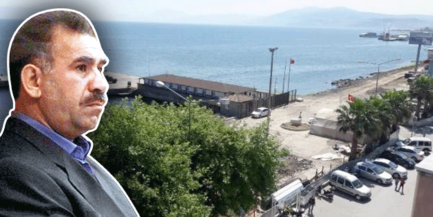 Öcalan'ın hapis yattığı İmralı'da bir ilk