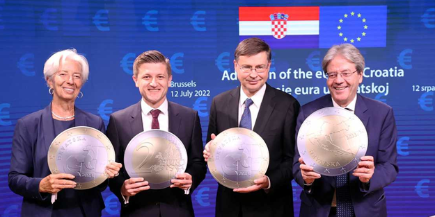 İmzalar atıldı: Hırvatistan resmen Euro para birimine geçiyor