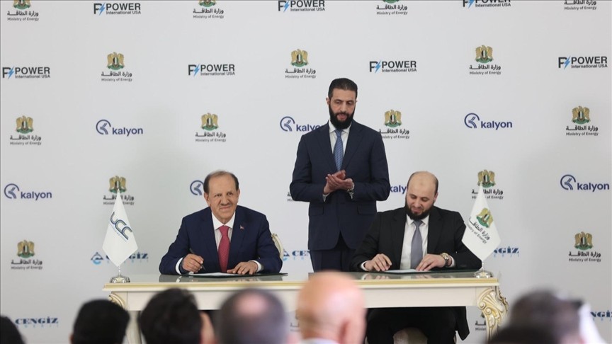 İmzalar atıldı! Suriye’ye dev enerji yatırımı